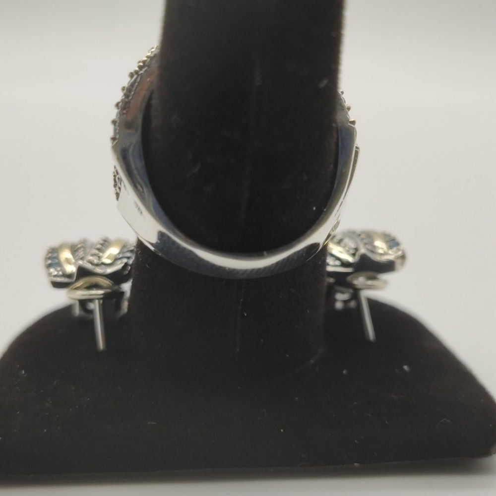 Colombian Silver 925 and 14k Gold with CZ💎💍 - Picture 6 of 9